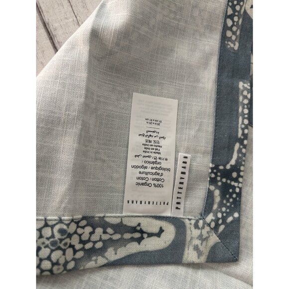 Pottery Barn Shell & Starfish Cotton Napkins Set/4 Beach Nautical - Picture 6 of 7